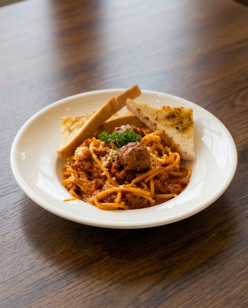Spaghetti w/ Meatballs