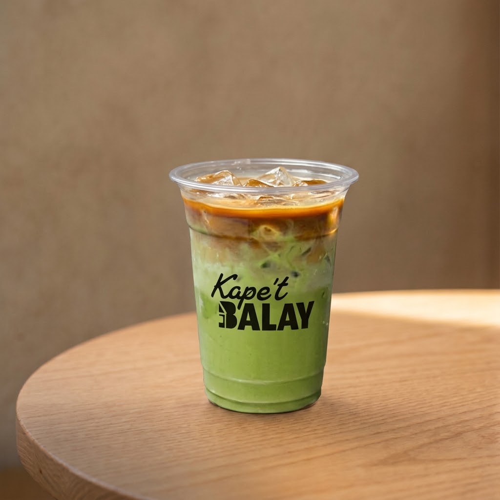 Dirty Matcha Latte
